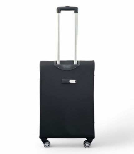 Forbes Medium Soft Shell Suitcase in Black