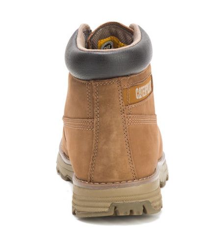 Caterpillar Men's Founder Brown Leather Everyday Ankle Boots
