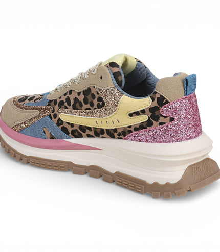 Blowfish Malibu Womens Retro Sneaker Trainers - Leo
