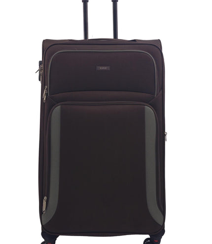 Arundel Large Soft Shell Suitcase in Brown