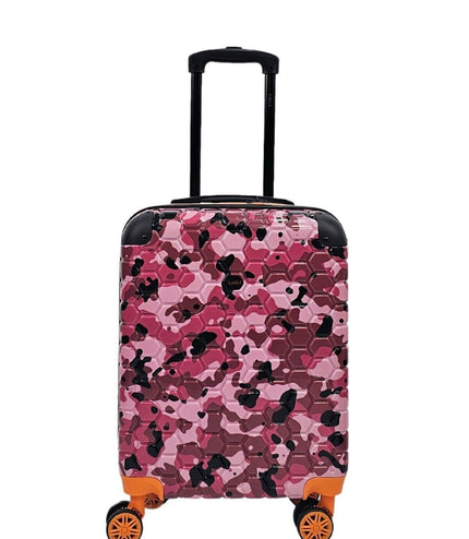 Brewood Cabin Hard Shell Suitcase in Pink