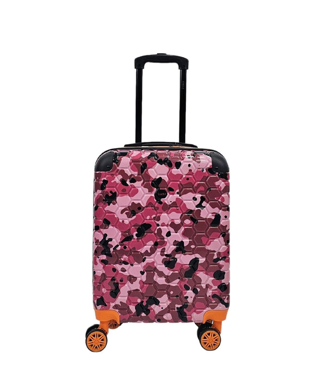 Brewood Cabin Hard Shell Suitcase in Pink