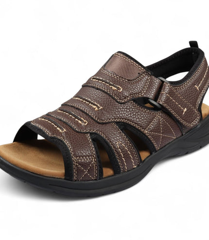 Men's Navy Lightweight Open Toe Casual Sandals