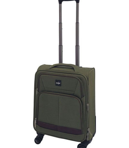 Andover Cabin Soft Shell Suitcase in Khaki