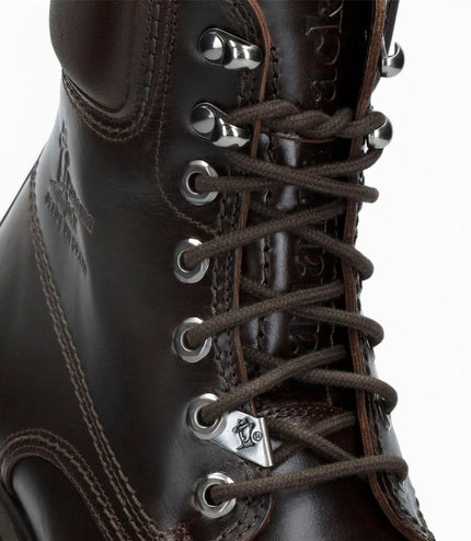 Panama Jack Men's Brown Leather Lace-Up Ankle Boots - PJ03-IGLOO-C45