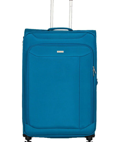 Cockermouth Large Soft Shell Suitcase in Teal