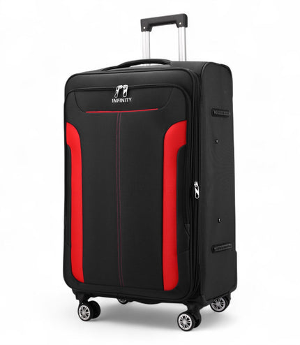 Delta Medium Hard Shell Suitcase in Black