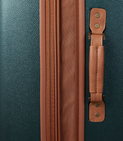 Amble Large Hard Shell Suitcase in Green