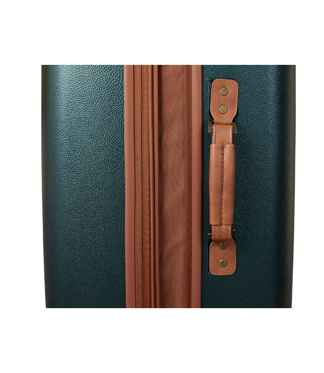 Amble Large Hard Shell Suitcase in Green
