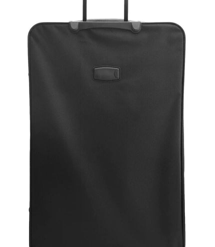 Cinderford Extra Large Soft Shell Suitcase in Black