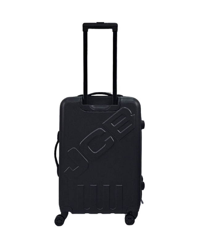 Cranbrook Medium Soft Shell Suitcase in Black