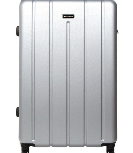 Coalville Large Hard Shell Suitcase in Silver