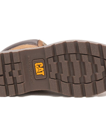 Caterpillar Colorado 2.0 Beige Leather Hiking Ankle Boots