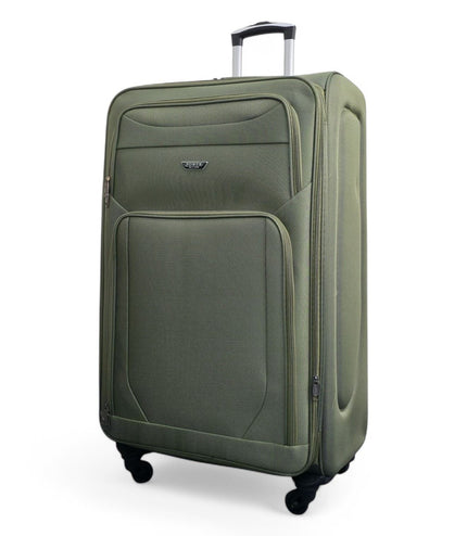 Nagoya X-Large Soft Shell Suitcase in Khaki