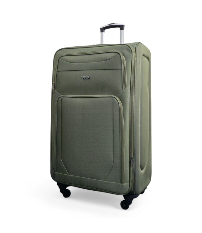 Nagoya X-Large Soft Shell Suitcase in Khaki