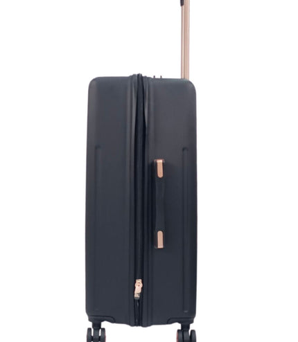 Cramlington Medium Soft Shell Suitcase in Black