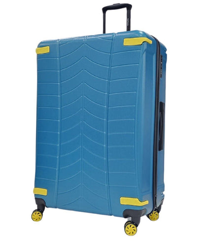 Chilton Double Extra Large Hard Shell Suitcase in Blue