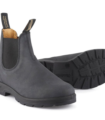 Blundstone #587 Rustic Black Chelsea Boot
