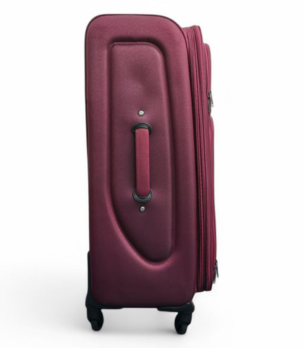 Nagoya Large Soft Shell Suitcase in Wine