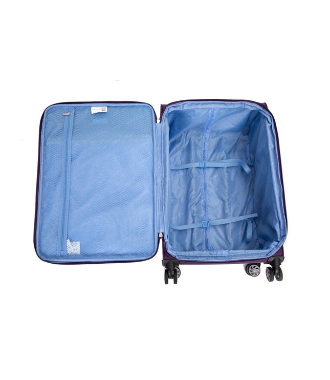 Beverley Cabin Soft Shell Suitcase in Teal