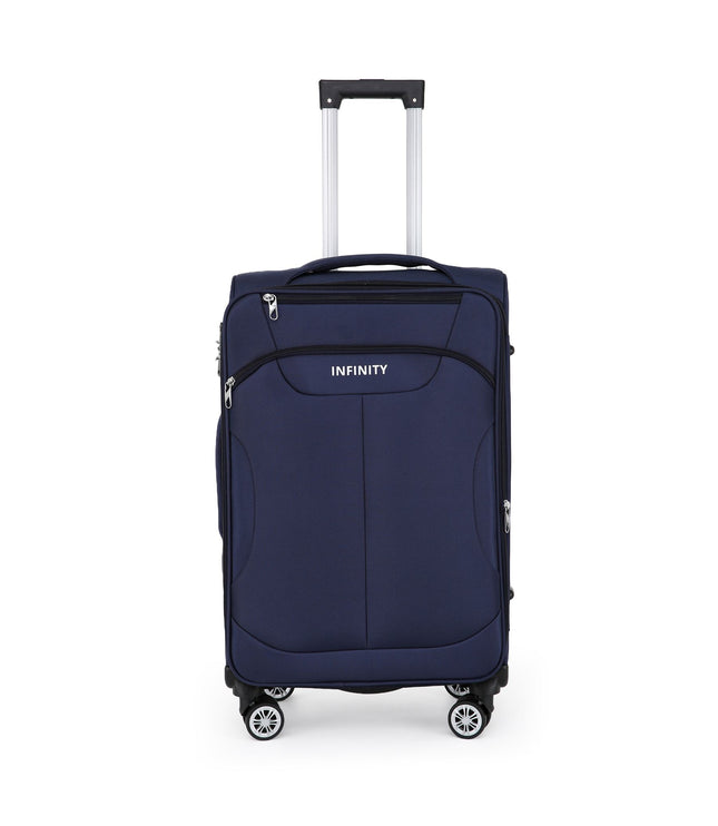 Delta Large Hard Shell Suitcase in Navy