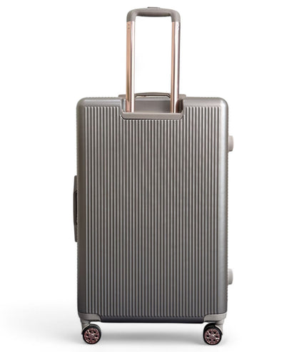 Cowra Large Hard Shell Suitcase in Champagne ( Beige )