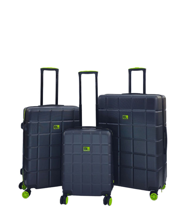 Coulsdon Set of 3 Soft Shell Suitcase in Grey