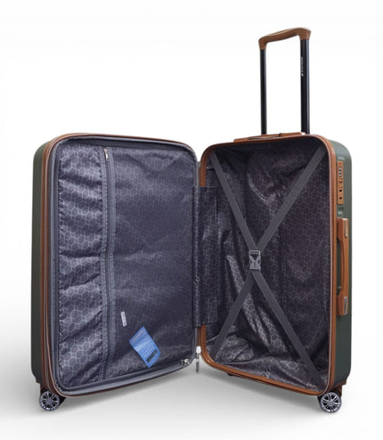 Armidale Medium Hard Shell Suitcase in Green