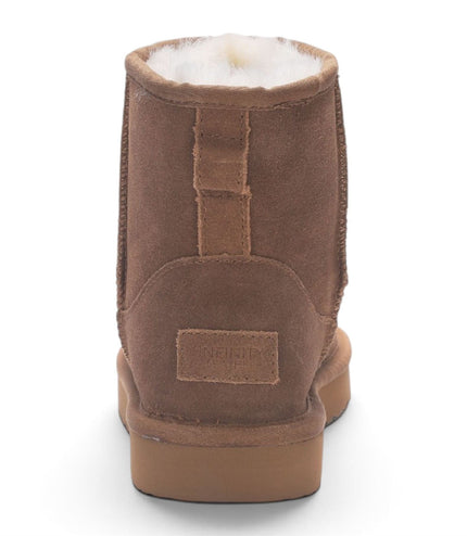 Women’s Chestnut Tan Genuine Sheepskin Real Fur Winter Ankle Boots - Frost