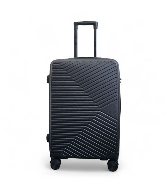 Junee Medium Hard Shell Suitcase in Black