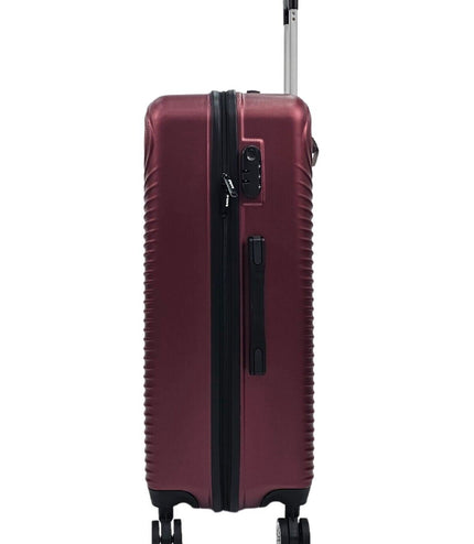 Chorley Large Hard Shell Suitcase in Burgundy