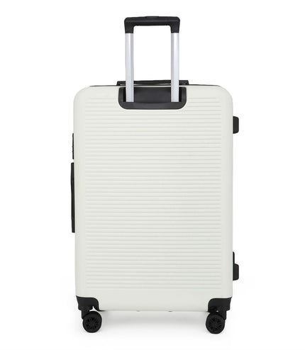 Calgary Large Hard Shell Suitcase in Cream