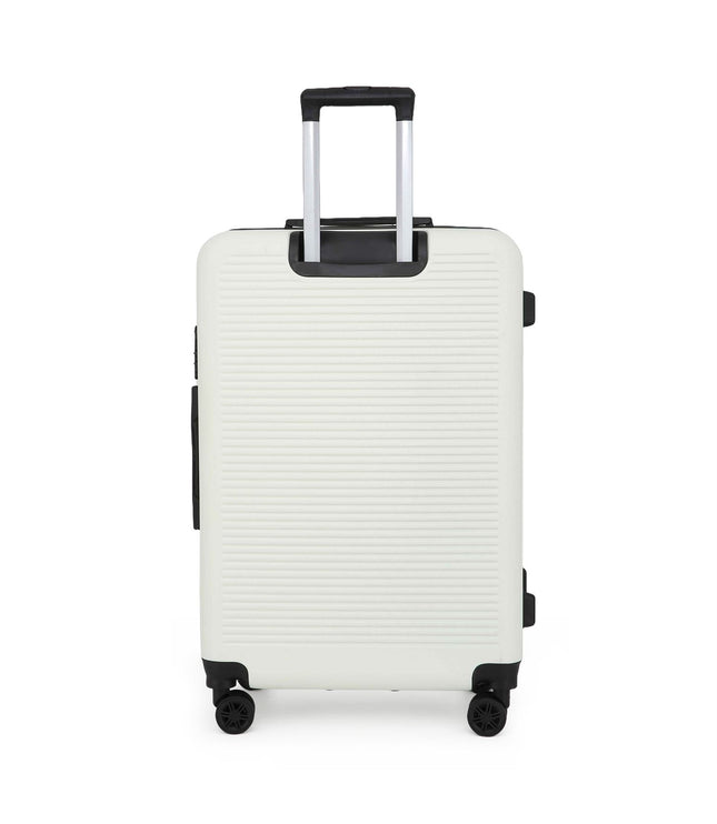 Calgary Large Hard Shell Suitcase in Cream