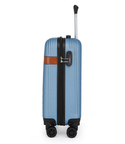 Calgary Cabin Hard Shell Suitcase in Blue