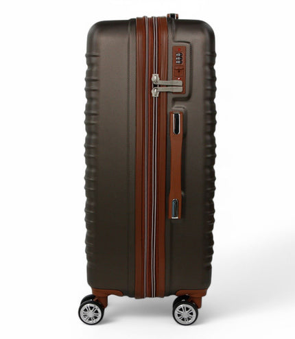 Armidale Medium Hard Shell Suitcase in Coffee