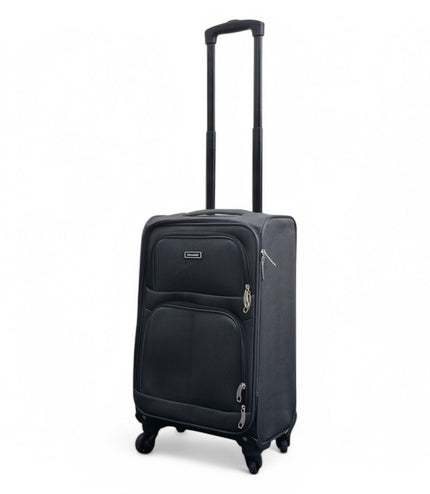 Tahara Cabin Soft Shell Suitcase in Grey