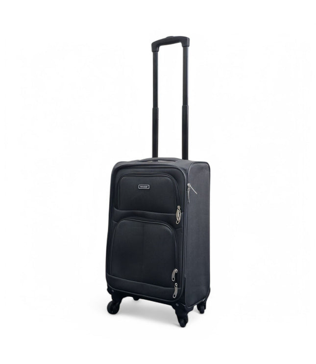 Tahara Cabin Soft Shell Suitcase in Grey