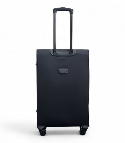 Gosford Medium Soft Shell Suitcase in Black