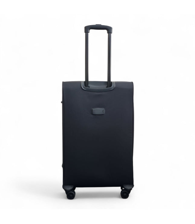 Gosford Medium Soft Shell Suitcase in Black