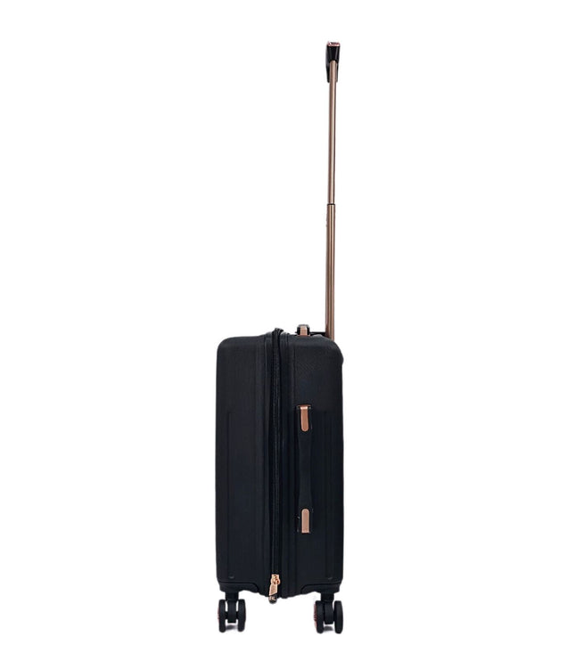 Cramlington Cabin Soft Shell Suitcase in Black