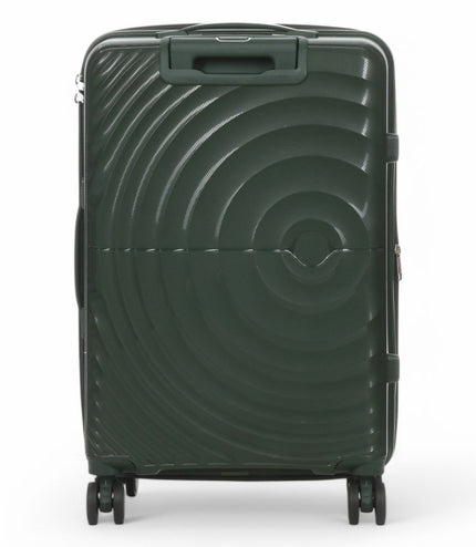 Balranald Medium Hard Shell Suitcase in Dark Green