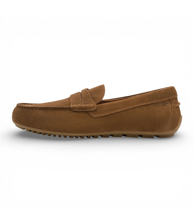 Tamaris Mens Brown Suede Moccasin Loafers Casual Shoes