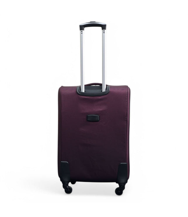Nagoya Medium Soft Shell Suitcase in Purple