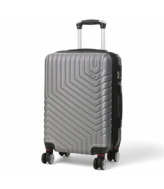 Bega Cabin Hard Shell Suitcase in Silver