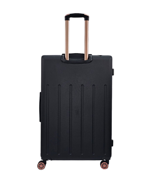 Cramlington Large Soft Shell Suitcase in Black