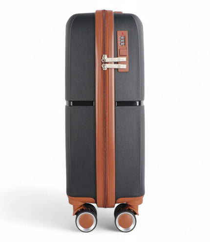 Corowa Large Hard Shell Suitcase in Black