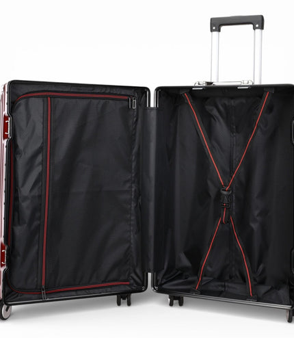Airdrie Medium Hard Shell Suitcase in Red