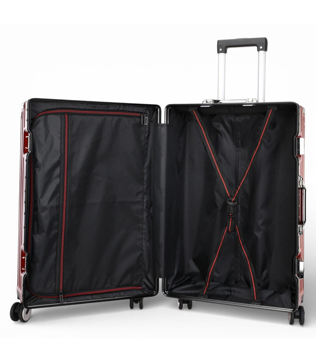 Airdrie Medium Hard Shell Suitcase in Red
