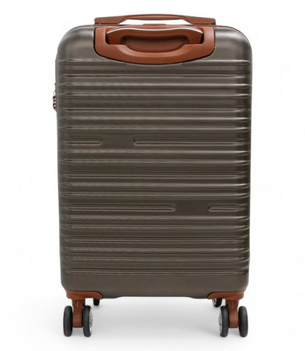 Armidale Cabin Hard Shell Suitcase in Coffee