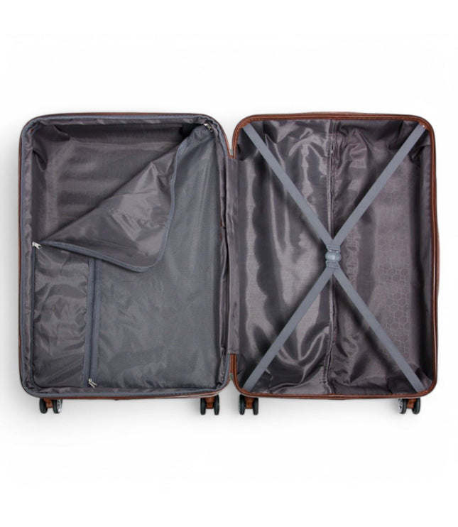 Armidale Large Hard Shell Suitcase in Coffee
